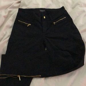 BRAND NEW bebe low rise black pants